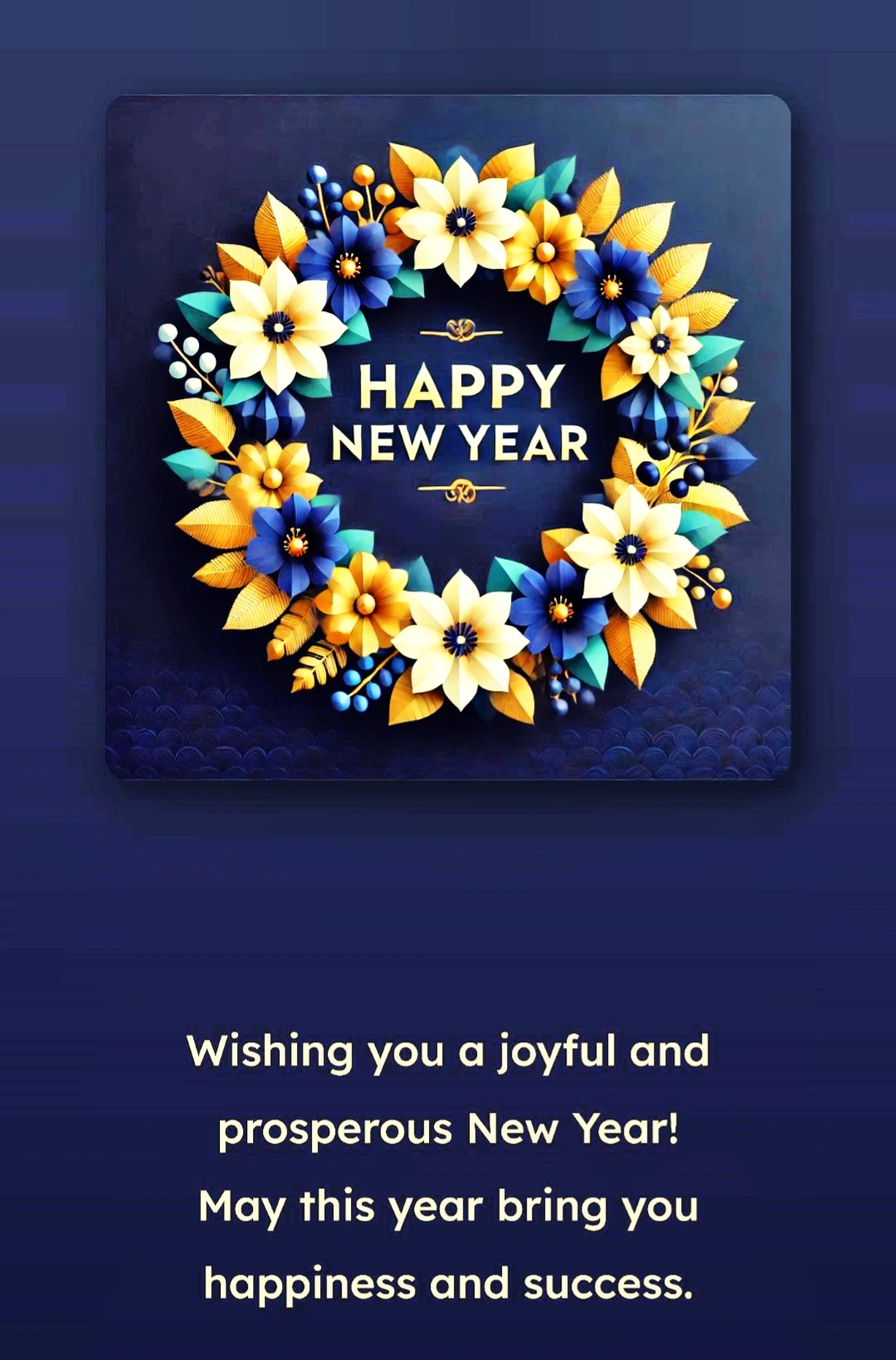 Happy New Year Images, Wishes, Shayari & Greeting Messages Happy New Year Greeting Message