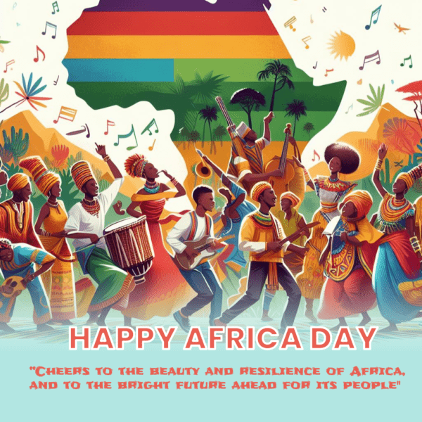Happy Africa Day Greeting, Wishes & Quote Message Image Happy Africa Day Greeting Image