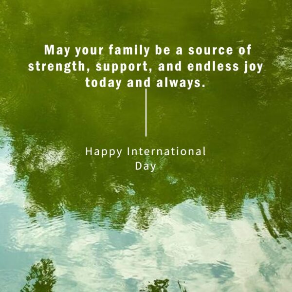 Happy International Day of Families Wishes, Greeting, Quote & Shayari Messages Image Happy International Day of Families