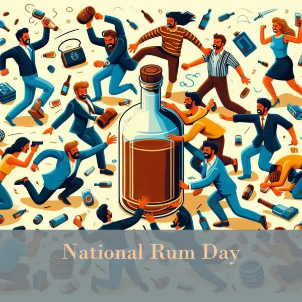 National Rum Day Greeting, Messages, Funny Jokes, Status for all Rum Lovers with fact & images Rum Day image