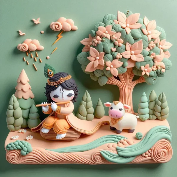 Happy Krishna Janmashtami beautiful image