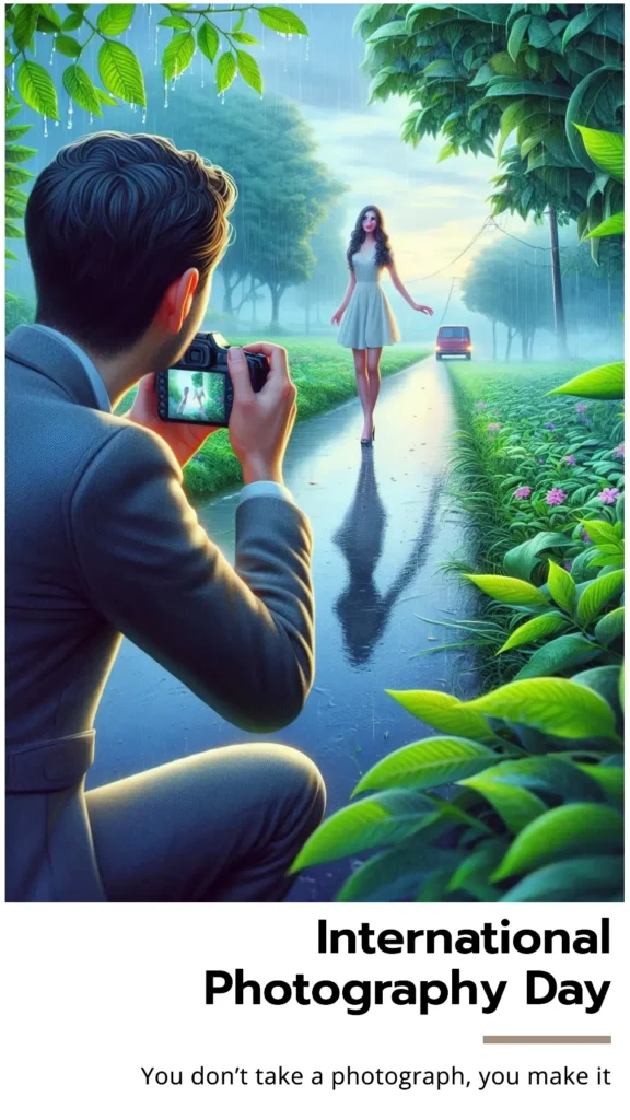 Happy World Photography Day Greeting, Status, Messages, Quotes, Facts & Image with Photo of The Day Happy World Photography Day Quote status
