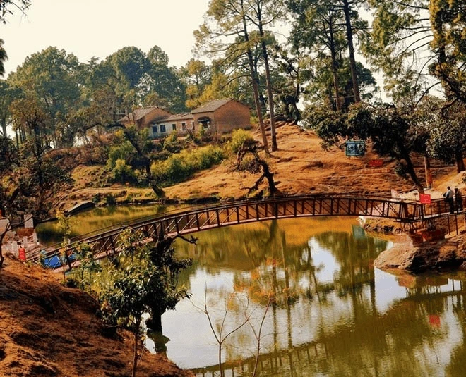 Top 12 Beautiful Hill Stations & Spiritual Destinations in Uttarakhand Lansdown a bridge over a body of water