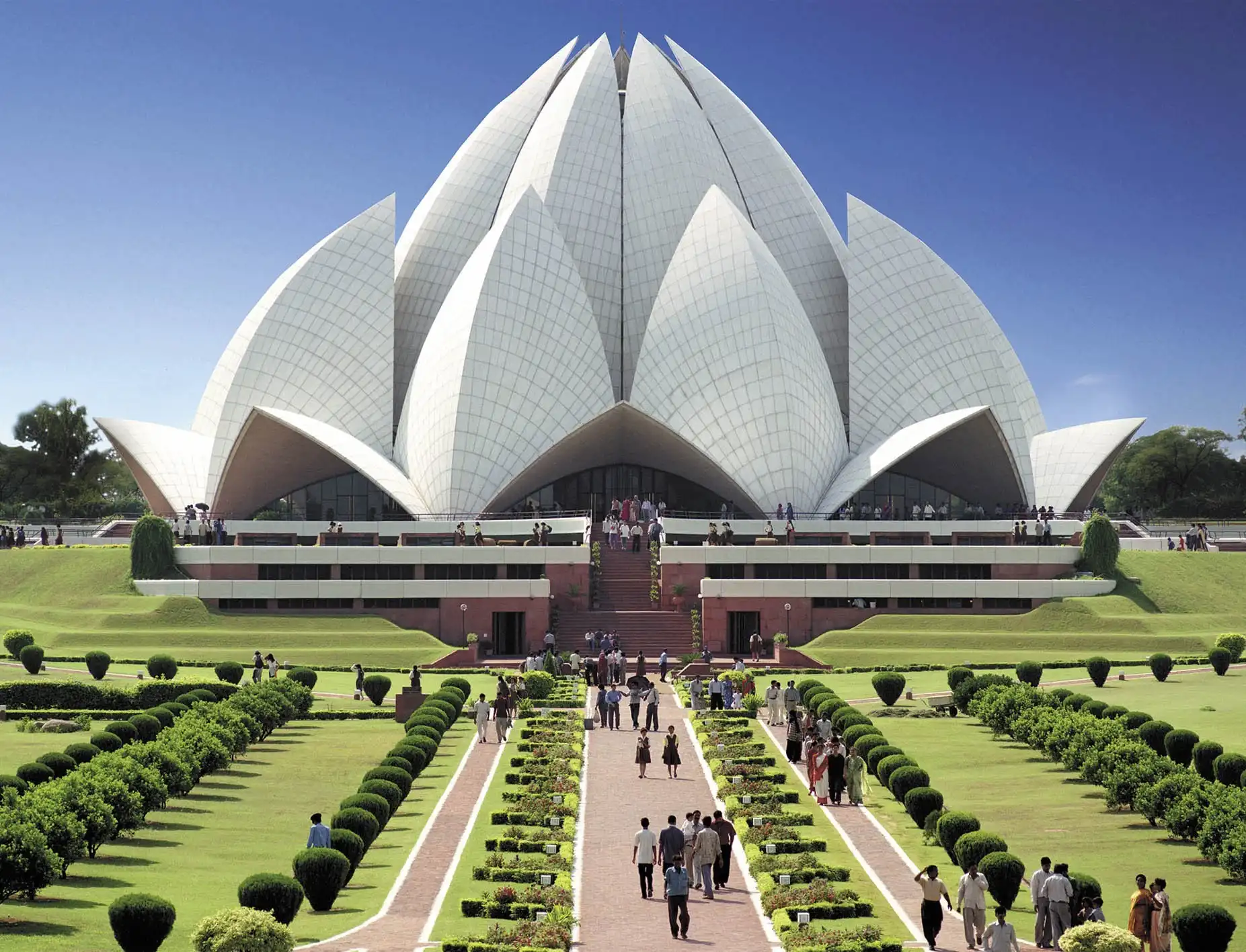 Lotus Temple in Delhi Lotus Temple in Delhi