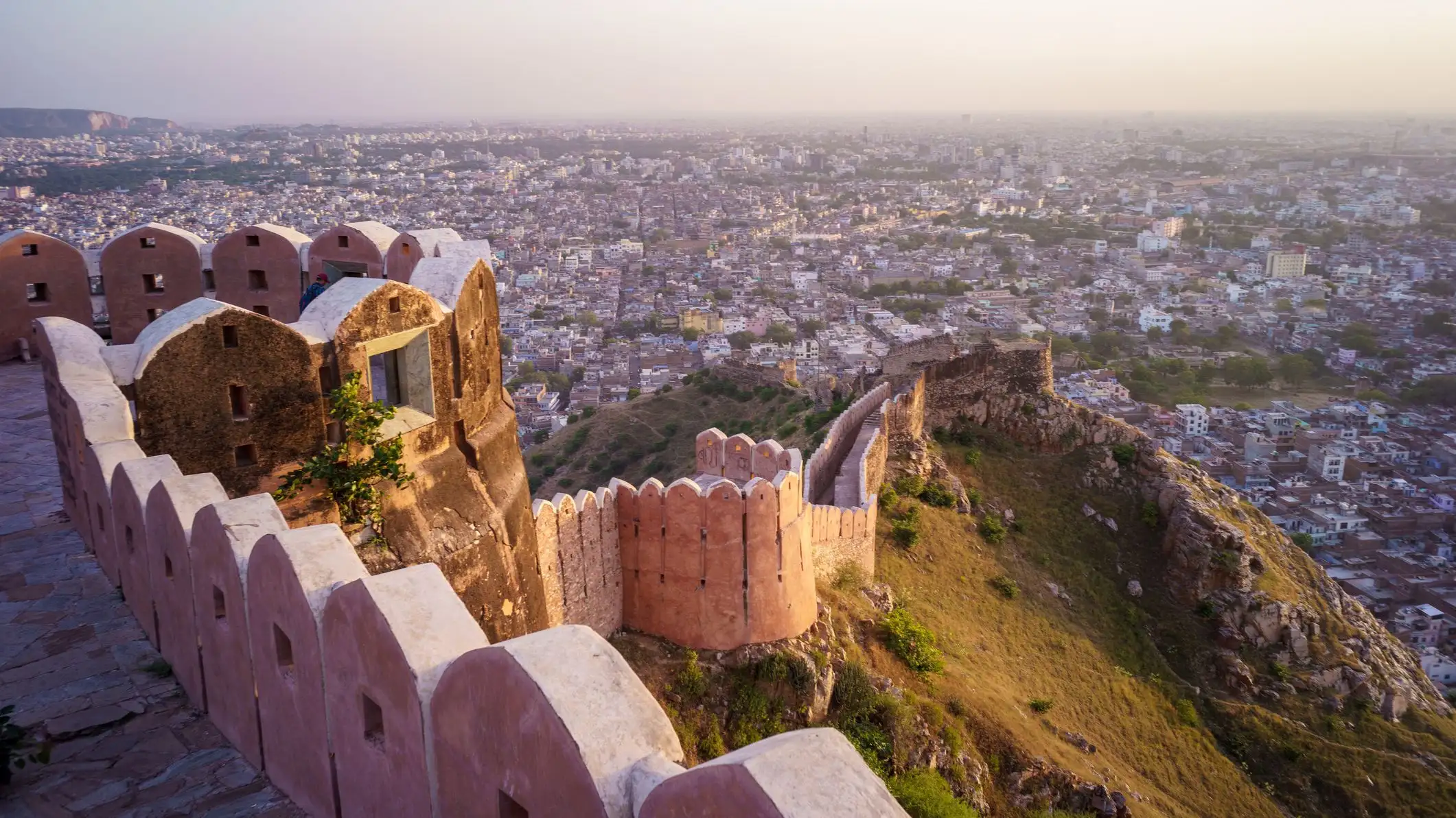 Top 13 Must-Visit Destinations in Jaipur: City Palace, Amber Fort, Hawa Mahal & Many More Nahargarh Fort in Jaipur Rajasthan