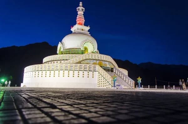 Top 10 Beautiful Tourist Places to Visit in Leh Ladakh Shanti Stupa in Leh Ladakh